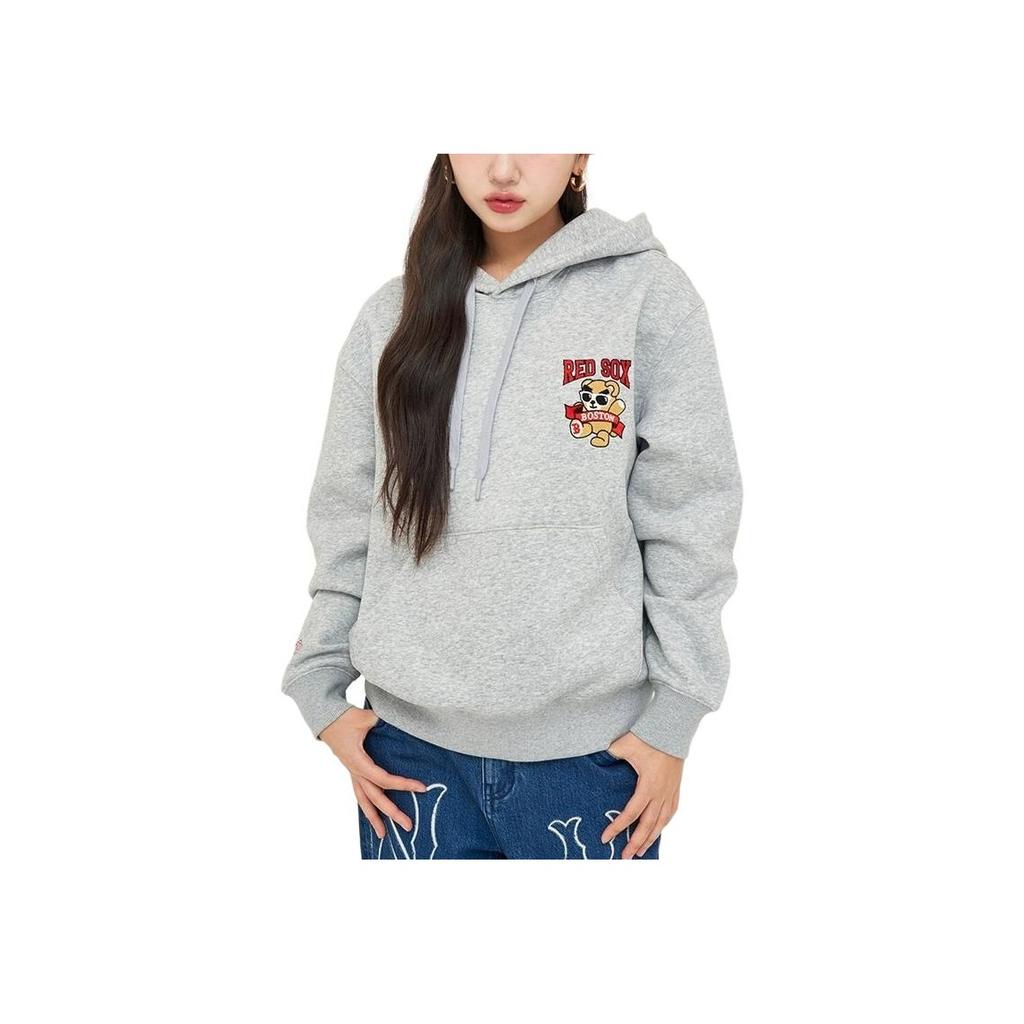 New MLB Boston Red Sox Sweatshirt Unisex Heather Gray 3AHDE0146-43MGS