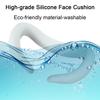 VR Headset Silicone Face Cushion Sweat-proof Washable Soft Prevent Light Leakage Virtual Reality Glasses Face Guard Pad for Meta Quest3