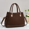 Urban Style Womens Mediumsize Tote With Zipper And Inner Organizer For Daily Commute