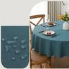 Elegant Linens Style Table Cover Water Repellents Stains Resistant and Washable Table Cloth for Event Home Offices