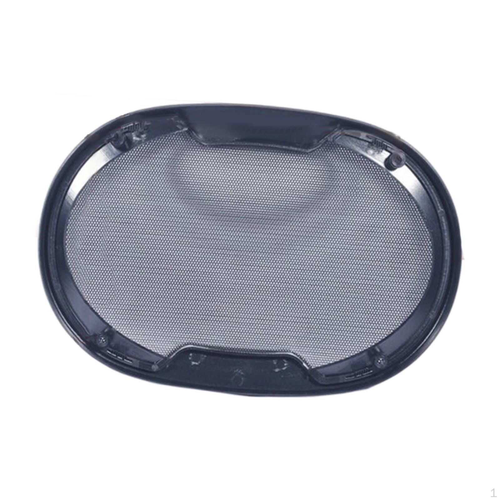 Черная защитная сетка для автомобильного динамика, металлическая сетка, простая установка и защита. L
