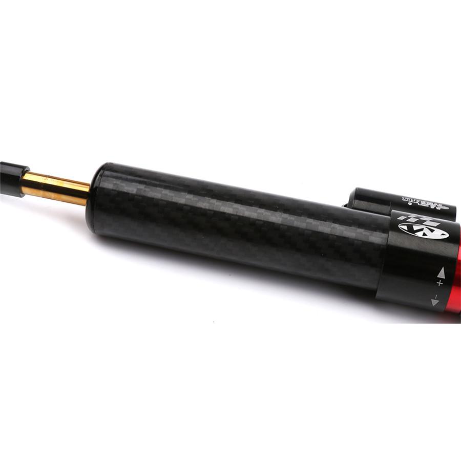 250mm/9.8" Aluminum Motorcycle Steering Damper Stabilizer Rod 16 Adjustment Gear