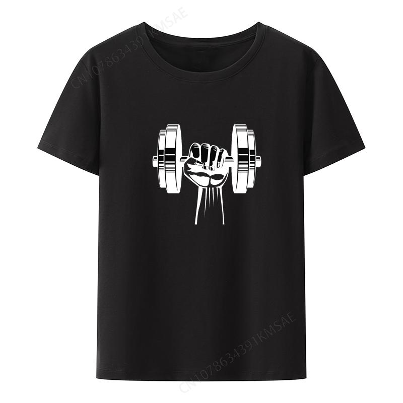 Deadlift Gym T Shirts Graphic Mens Clothes Leisure Hipster Men T-shirt Street Tops Short-sleev