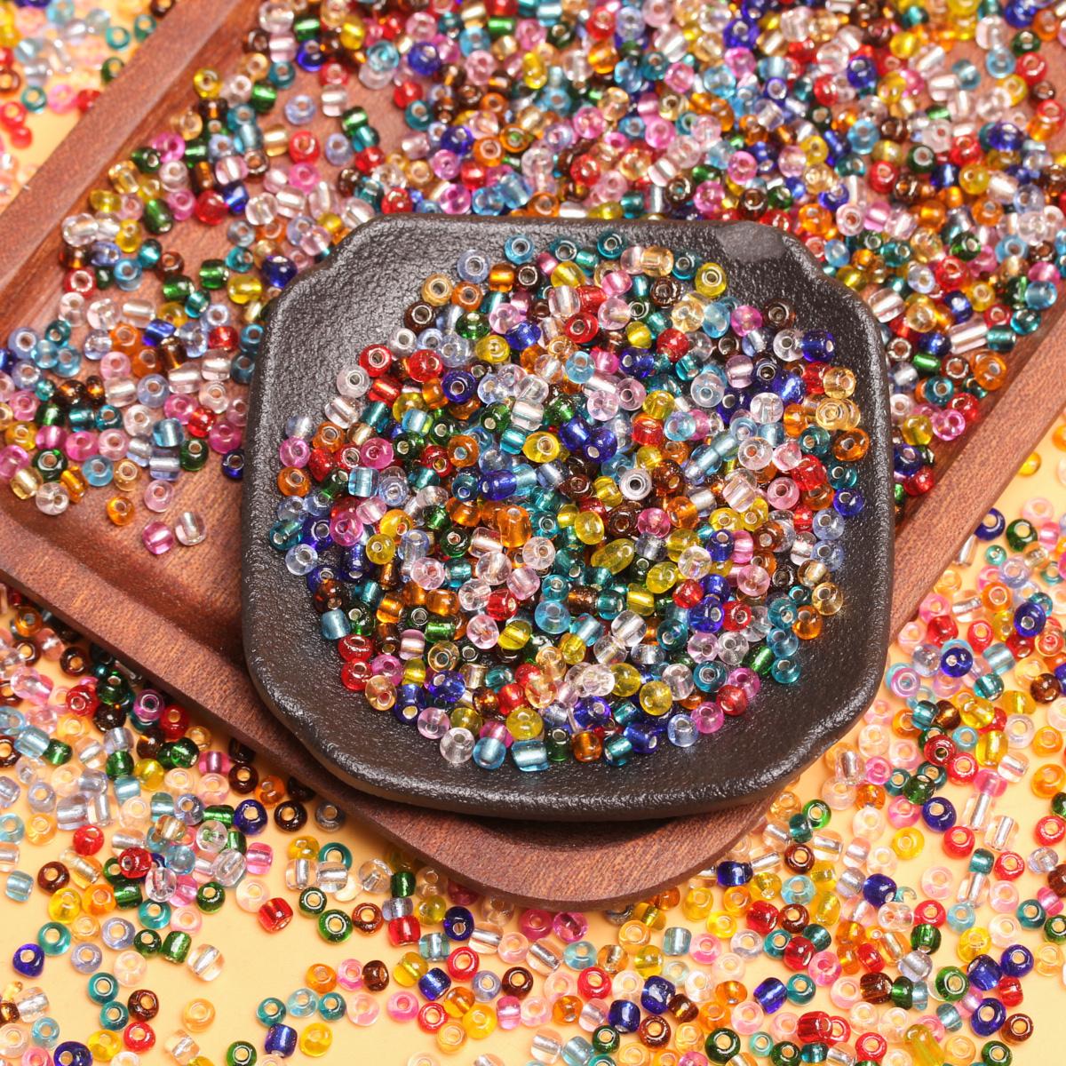 

450 г DIY ювелирных изделий 3 мм/4 мм посеребренные свободные бусины, ожерелье, браслет, подвеска, оптовая продажа, яркие цвета 4mm разноцветный