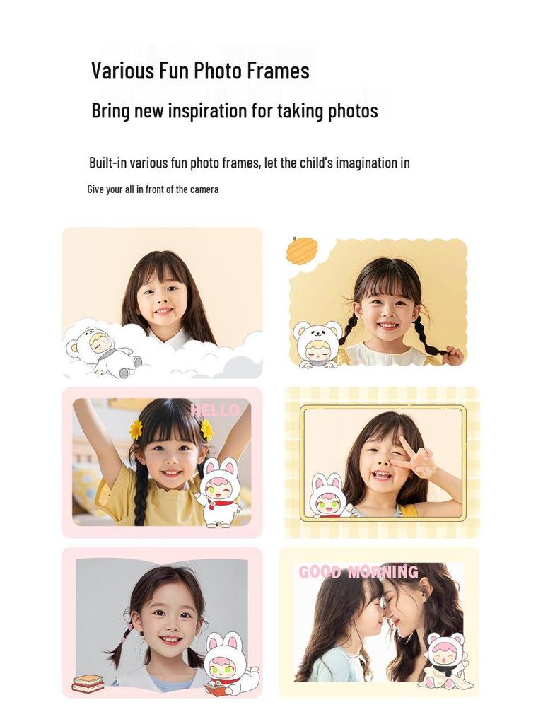 HD Pixel Digital Camera Toy for Kids - New Model, Photo & Video Capable