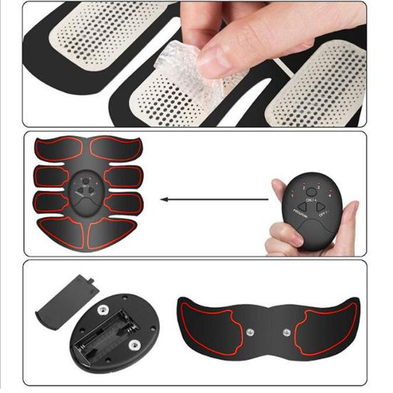 Abdominal Arm Waist Muscle Training Toning Belt Stimulator Fitness Gear Trainer