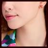 Kate Spade Floral Design Copper Earrings Women's Pink KH555-Pink\Gold