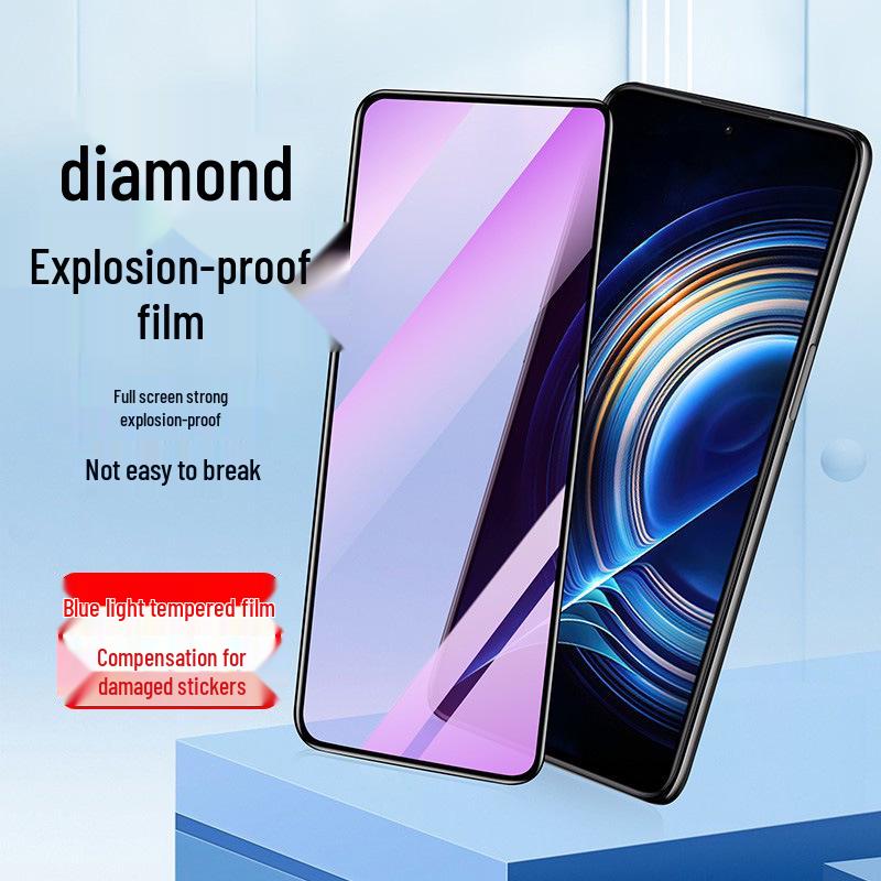 Redmi K60 Supreme Edition Tempered Glass: Drop-Proof, Explosion-Proof, Hydrogel Film for K40/K50 Pro Mobile Phones.