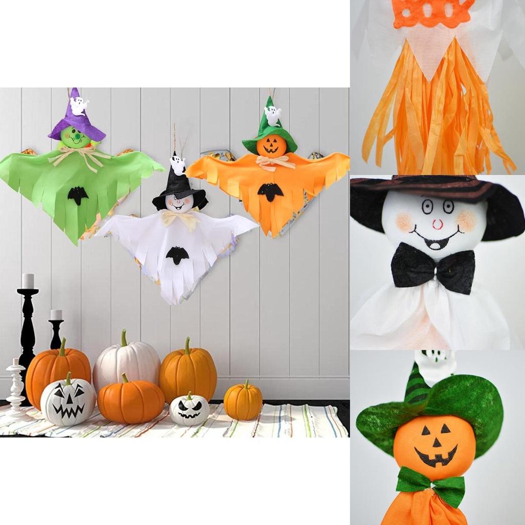 Halloween Ghost Witch Hanging Decor Wall Ornaments For Party Props