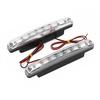 2X Car 8 Led Drl Fog Driving Daylight Daytime Running Light Head Lamp White
