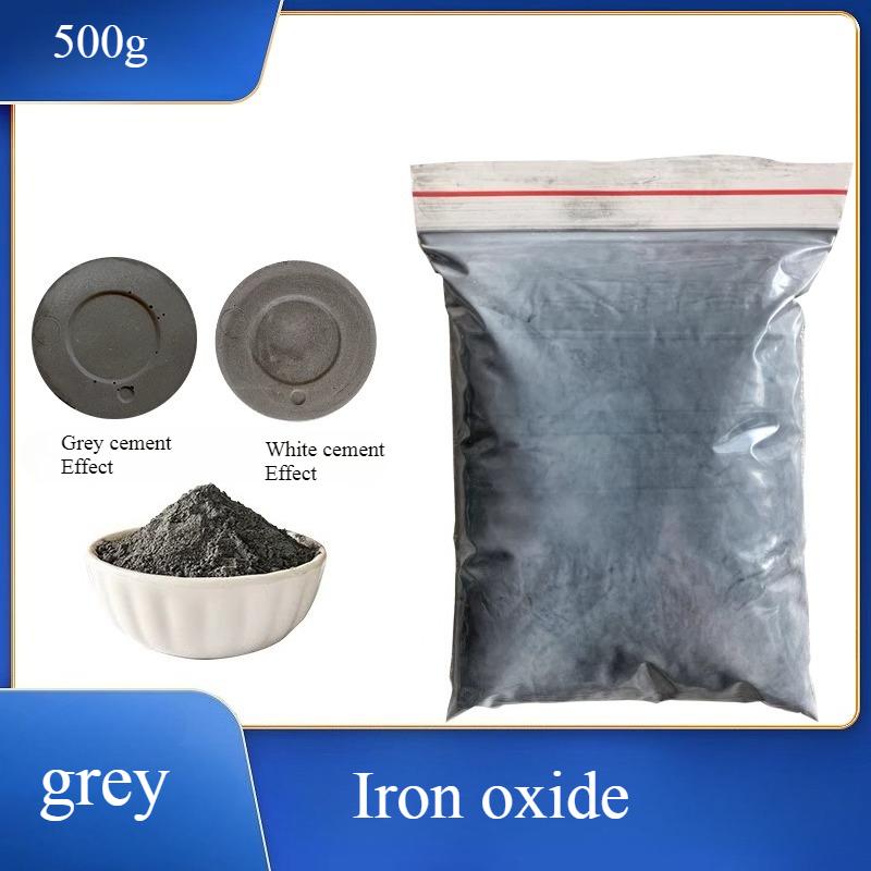 500g/1000g Iron Oxide Powder Pigment DIY Ceramic Handicrafts Wood Boards Wall Surface and Paint Runway Cement Color Matching