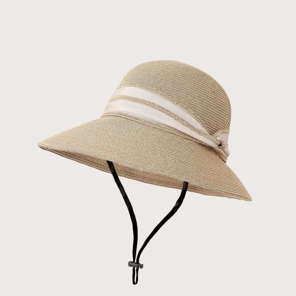 Summer Hat Women's Quality Bucket Hat Summer Sunshade Sun Protection UV Protection Lafite Straw Hat