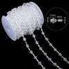 Bead Chain Clear Plastic Craft Bead String Handmade Jewelry Accessories For Art Craft Necklace Bracelets Jewelry Making