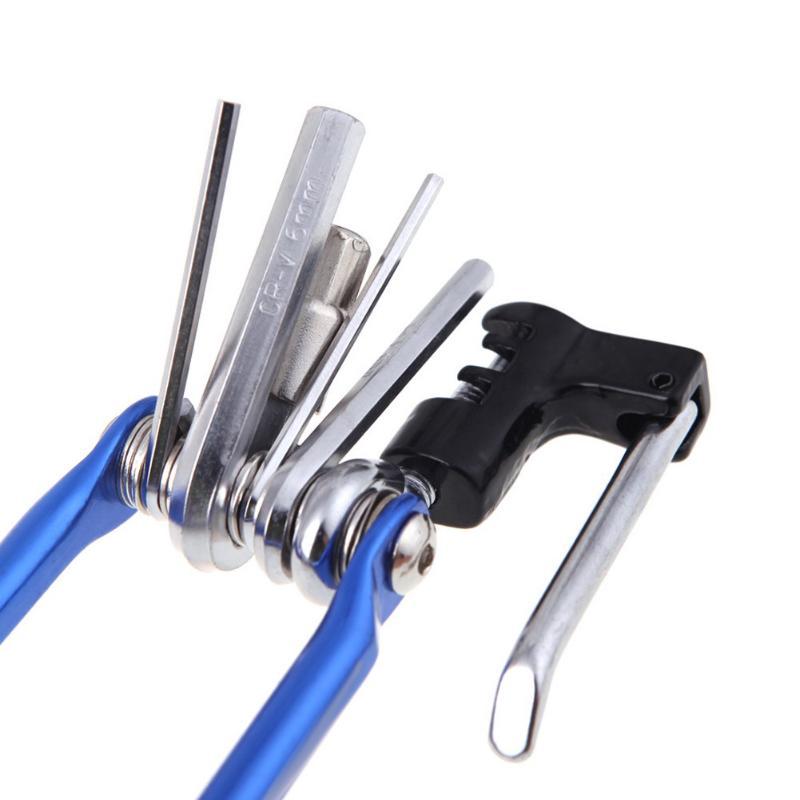 Multifunction Bicycle Repairing Set Carbon Steel Bike Repair Kit Wrench Screwdriver Chain