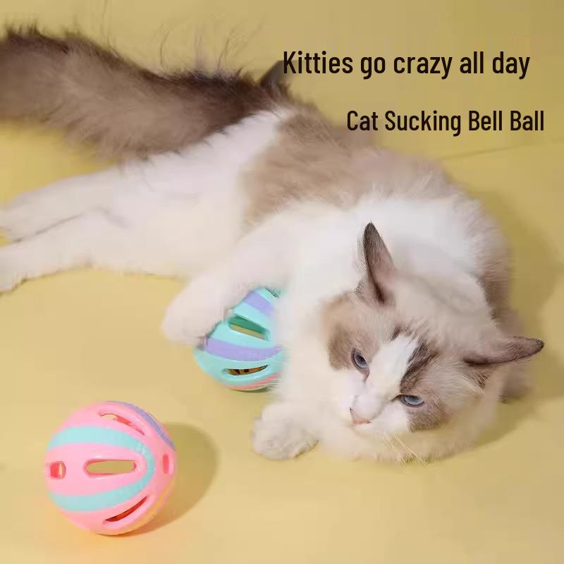 Newbie Special: Interactive Cat Toy Ball with Bell for Self-Play and Boredom Relief