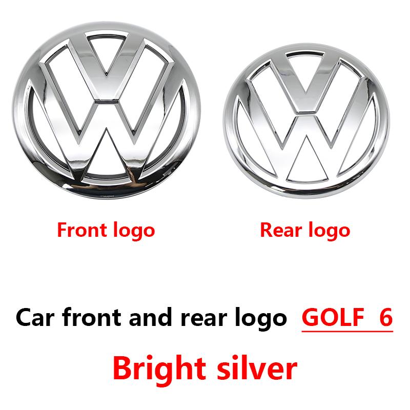För VOLKSWAGEN VW 1 st Bil Original Ersättning Framgrillmärke Bagagelucka Baklucka Emblem Logotyp Dekor Tillbehör För VW MK6 GOLF 6 2