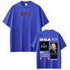 Rapper Roa Album Tour Grafik-T-Shirt Herren Damen Mode T-Shirts Sommer Oversize Kurzarm T-Shirts Streetwear
