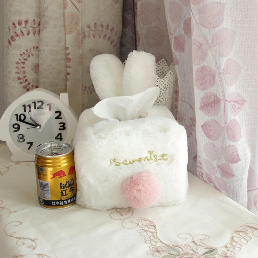 Car Napkin Paper Container Tissues Storage Box Napkin Case Tissue Cover Cartoon Napkin Holder
