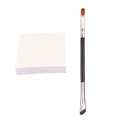 Makeup Palette Paper Sickle Eyeliner Brush Double Ended Eyeliner Detail Brush Nail Coloring Paper S