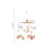 Crib Mobile Felt Hanging Decoration Early Development Nursery Decor Newborn Rattles Bed Bell Toy for