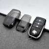 Black Transparent Key Fob Case Cover for Toyota for Sienna for Venza for Hilux Car Key Case Modification Accessories