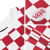 Vans T Shirts Men's Red Crew Neck Moderate Straight Fit VN0A54IDY0W