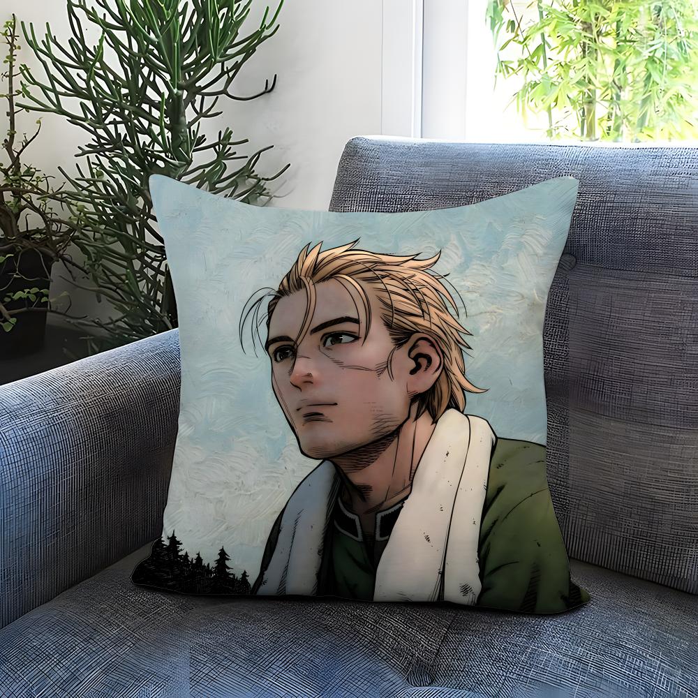 VVinland DS-SagaS Cushion Cover Comfortable Reversible Pillow Cover Ideal for Car Sofa Bedroom & Beyond