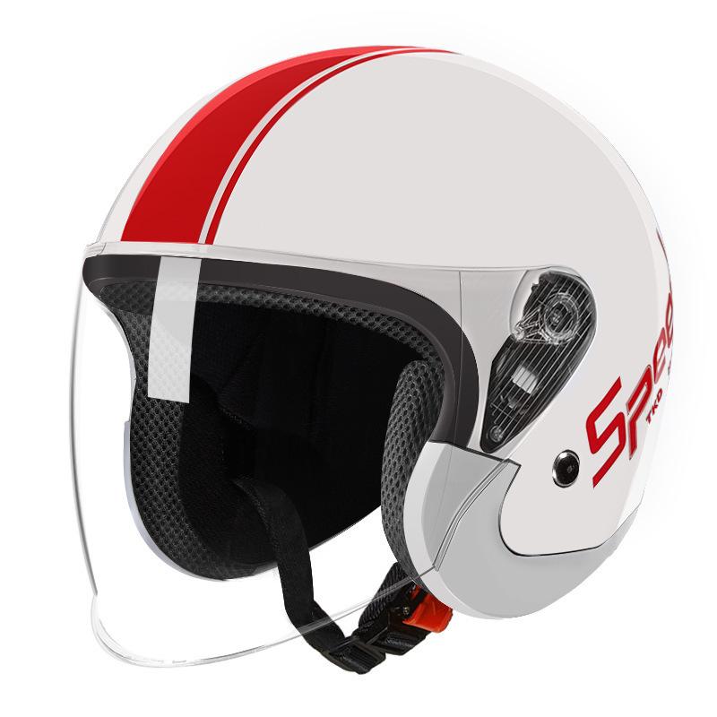New National Standard3C Certified electric vehicle and motorcycle helmet, unisex, suitable for all seasons, warm and anti-fog in winter