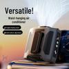 2026 Rechargeable High-Speed Waist Fan with Digital Display for Extreme Cooling Outdoors