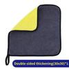 New 1/5pcs Microfiber Car Cleaning Towel Thicken Soft Drying Cloth Car Body Washing Towels Double Layer Clean Rags