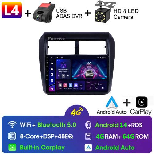 Car Radio Android Auto For Toyota Agya Wigo 2013-2018 Head Unit Multimedia Player GPS Navigation Carplay BT 5G WiFi No 2din DVD
