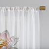 2 Pieces HD Digital Pink Carp Lotus Pond Printed Window Valance Home Decorating Style Decorative Living Room Bedroom Rodding Cur