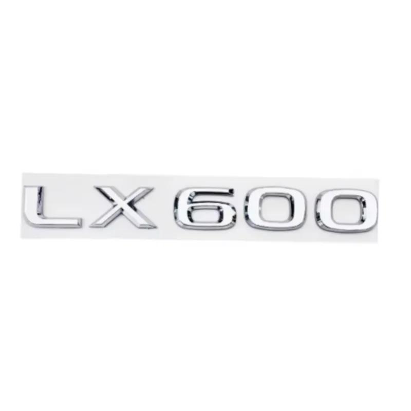 3D ABS Logo For Lexus GX470 LX570 LX600 RX350 RX300 Emblem Number Letters Sticker Car Trunk Badge Adhesive Decal Accessories AEO1
