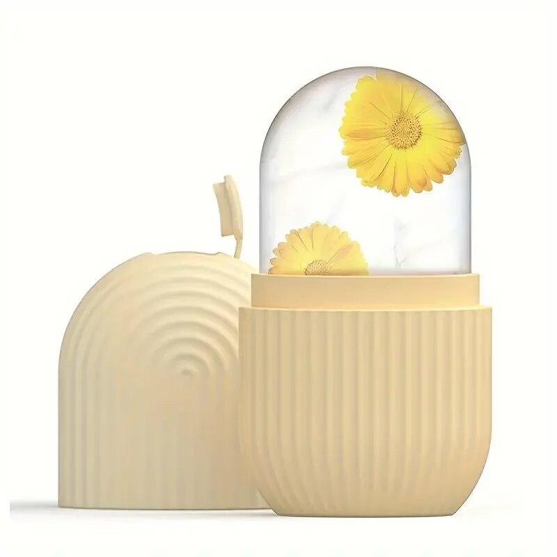 Vassoi per cubetti di ghiaccio in silicone Beauty Lifting Ice Ball Massaggiatore viso Contouring Eye Roller Trattamento viso Ridurre l'acne Strumento per la cura della pelle