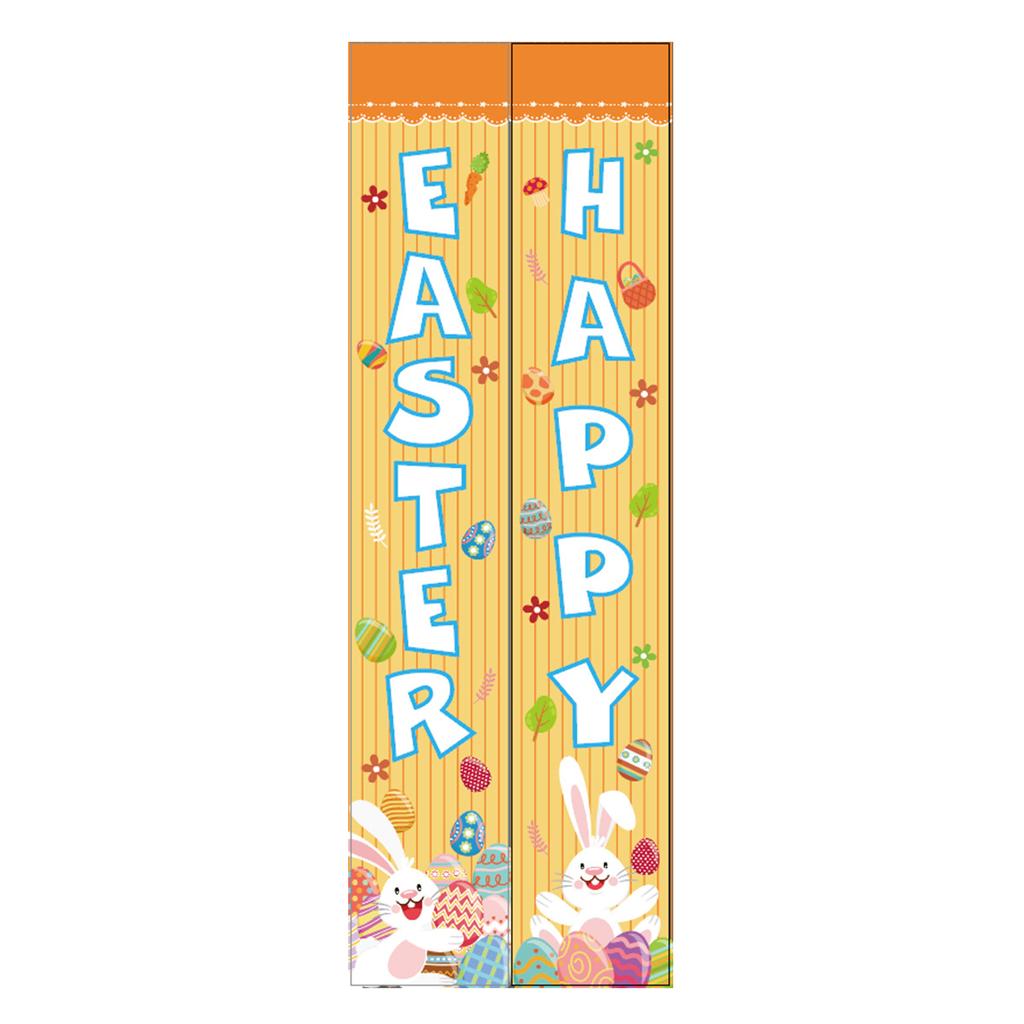 180 * 30Cm Easter Family Party Festival Atmosphere Arrangement Flag Polyester Cloth Couplet Customization