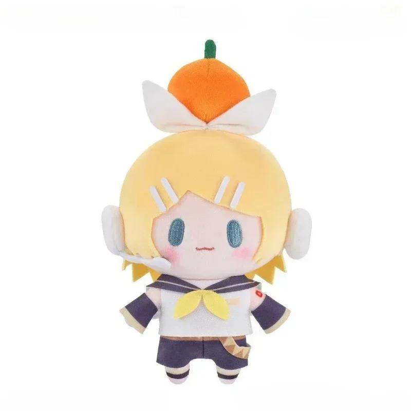 Pluche Speelgoed Sleutelhanger Kagamine Len Rin Rugzak Hanger Anime Merchandise Schattige Knuffel Pop Tas Decoratie Kerstcadeaus 15cm
