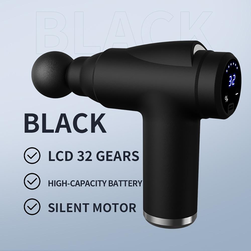 Noise Reduction Fascial Machine 4 Heads Body Massager Professional Fascia Massager Body Relaxation