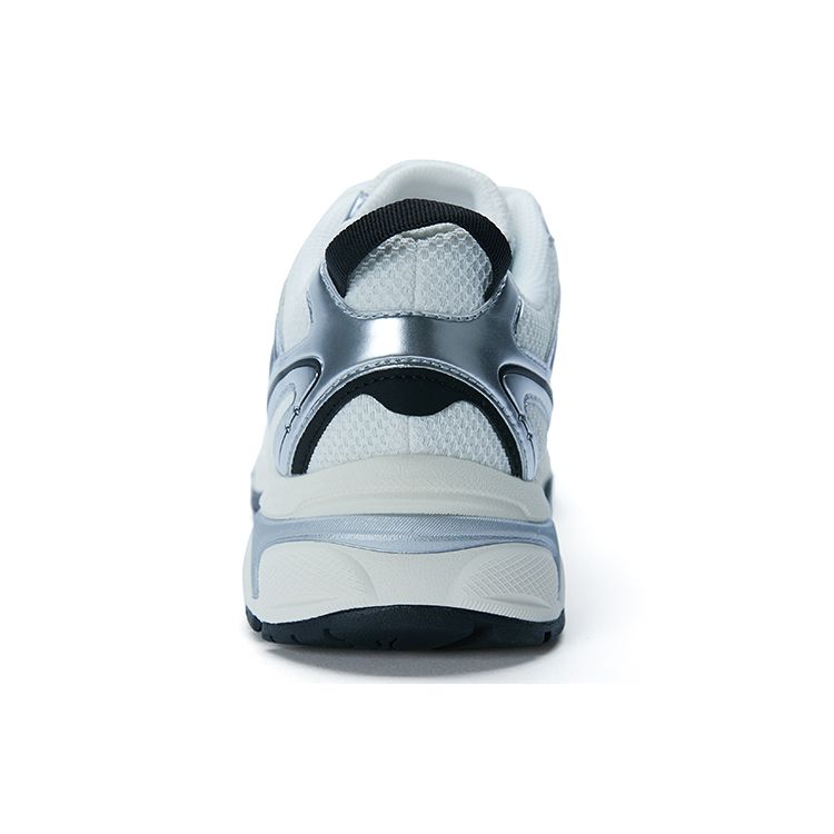 Kappa Stoff Synthetikleder 3M Reflektierend Dekonstruiert Y2K Retro Verschleißfest Atmungsaktiv Niedrig geschnitten Dad Shoes Unisex Sneaker Silber K0DZ5MC39-012