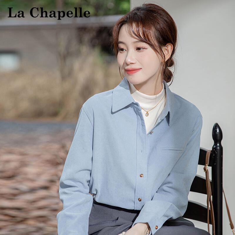 La Chapelle Women's Casual Plain Shirt