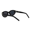 Saint Laurent Full Frame Detail Acetate Cat Eye Sunglasses Women Sunglasses Black 30048348
