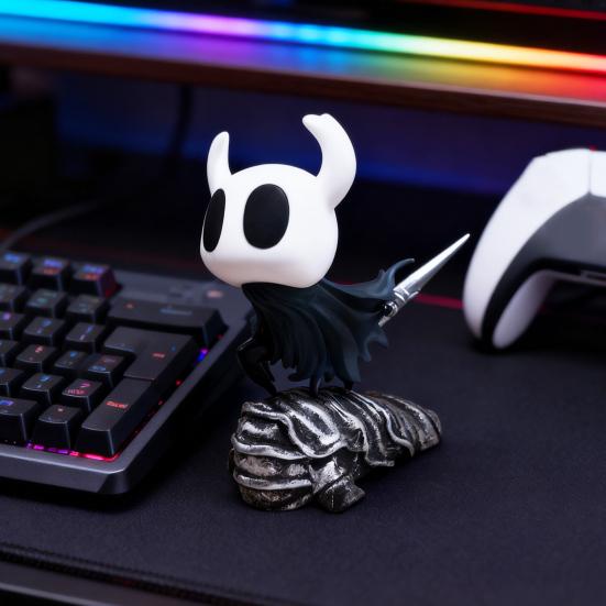 ПВХ Фигурка Игрового Персонажа Вдохновленная Игрой Фигурка Рыцаря Хорнета Статуэтка Украшение для Дома Офиса Настольное Украшение Орнамент Коллекционные Предметы для Игровых Фанатов Подарок