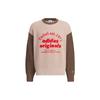Adidas Классический спортивный свитер Originals, топы унисекс, серо-коричневый IW6287