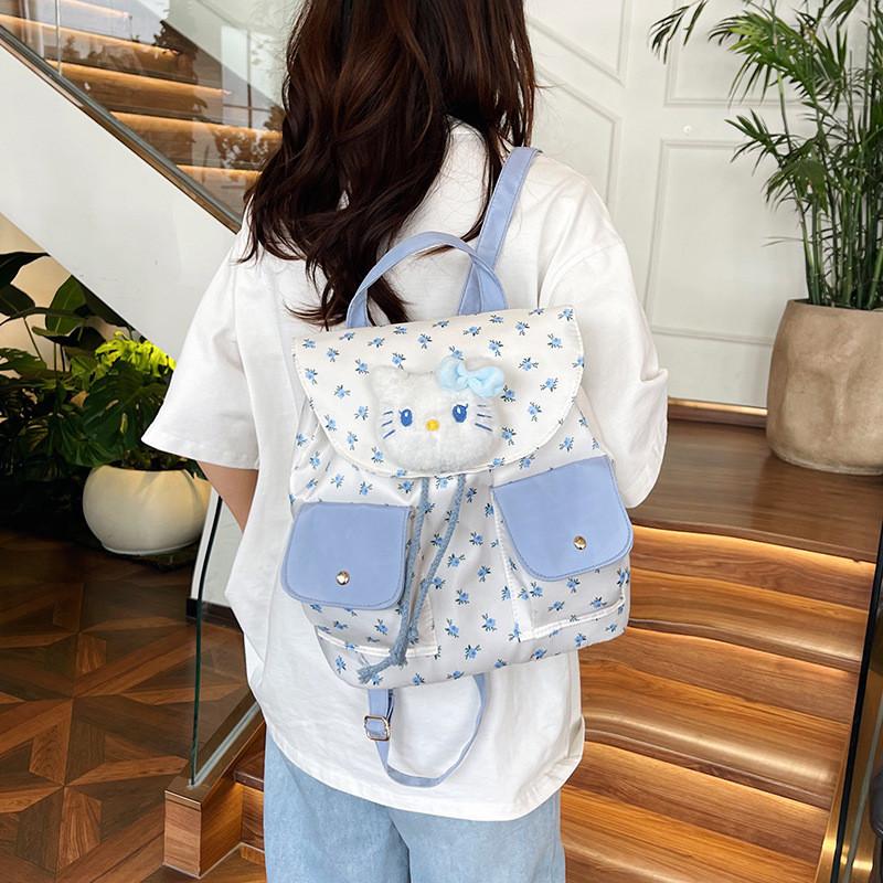 Girls Canvas Backpack With Breathable Nylon Material For Daily Use And School Commute