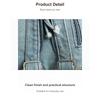 Women's Denim Mini Backpack Casual Travel Shoulder Bag