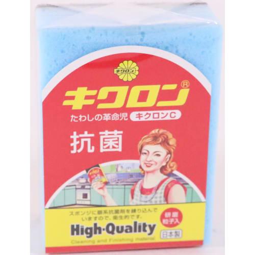 Kikuron Scrubber C, Blue, Nylon (Abrasive Nonwoven Fabric), Polyurethane, Japan (10-Pack) JTW8602