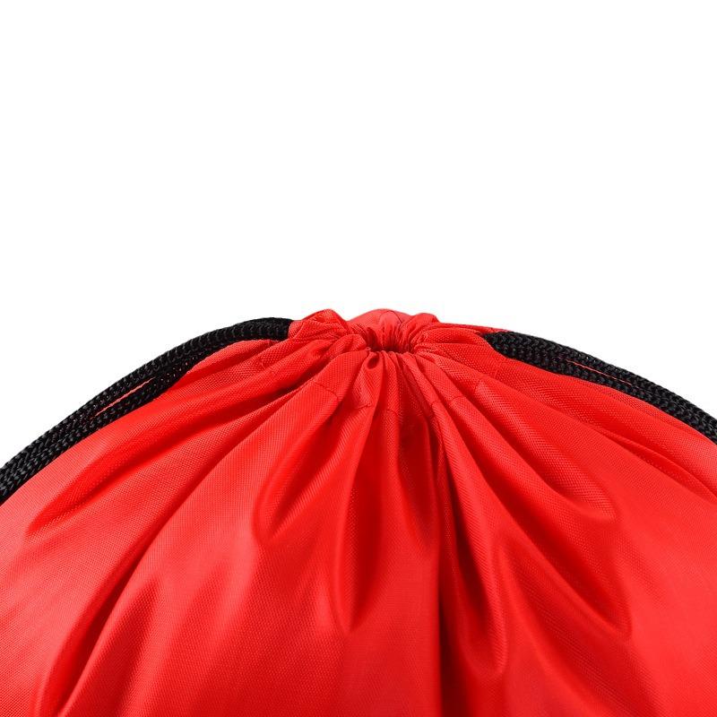 Custom Polyester Waterproof Double Drawstring Backpack with Logo