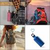 10PCS Heart Shaped Carabiner Aluminum Alloy Clip for Backpack Water Bottle Keychain Outdoor Hiking Climbing Accessories