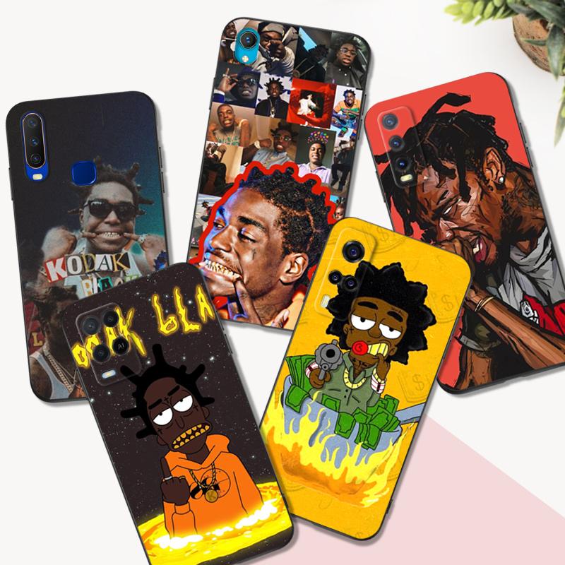 

Black Tpu Case For Vivo Y21 Y51A 2021 Y21S Y33S Y51 2020 Y51S Y53s 4G Y72 5G Back Cover Rapper Kodaks