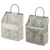 Durable Cotton Fabric Wall Mounted Organizers With Multiple Pockets For Bedroom Living Room Storage