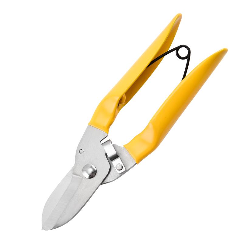 Stainless Steel Pruning Shears with Rubber Handle for Branches and Fruit Picking